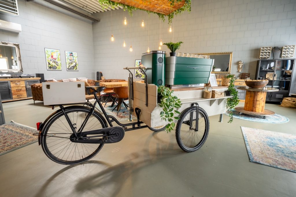 Coffee Bike – kompakte mobile Kaffeebar auf zwei Rädern